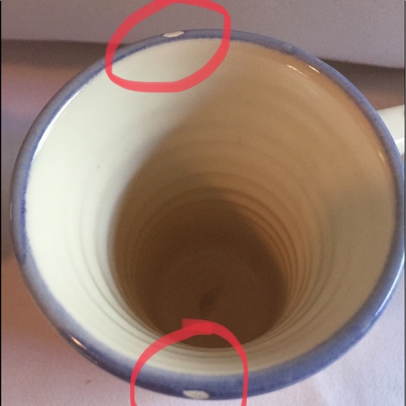 Vintage Hand Made Studio Art Pottery Fruit Inspired Signed Mugs (4) - Picture 10 of 12